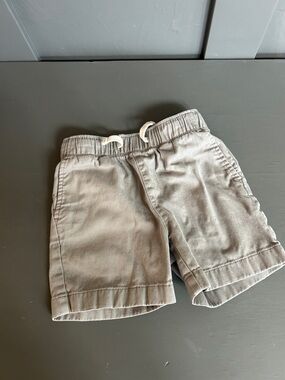 JCrew Crewcuts Toddler Drawstring Shorts in Light Gray